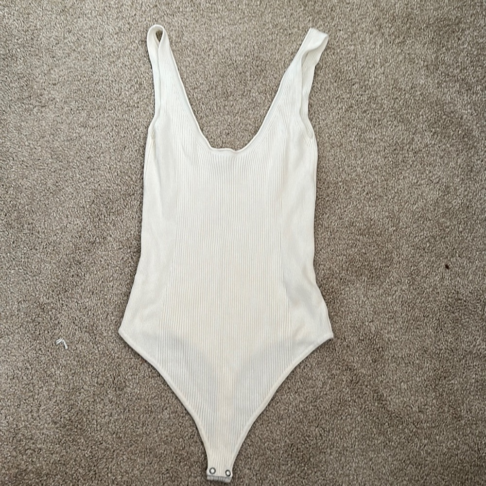 Abercrombie & Fitch sweater tank bodysuit medium